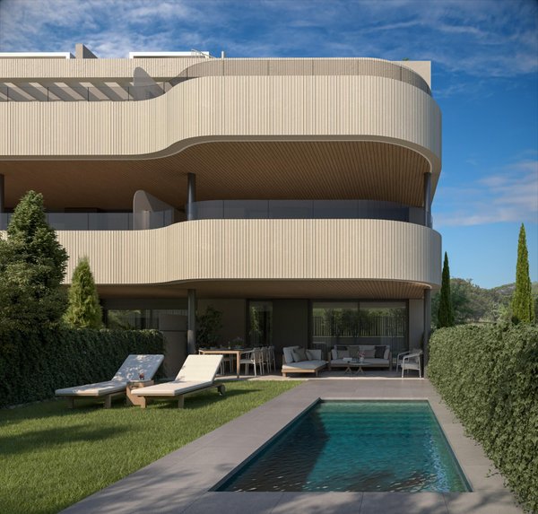 Penthouse in Estepona met groot terras