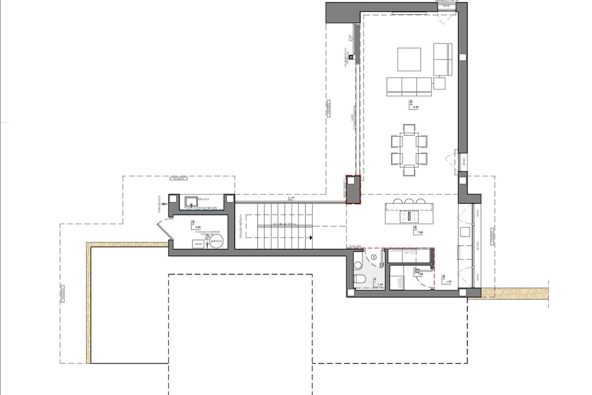 Smart home features in luxury villa