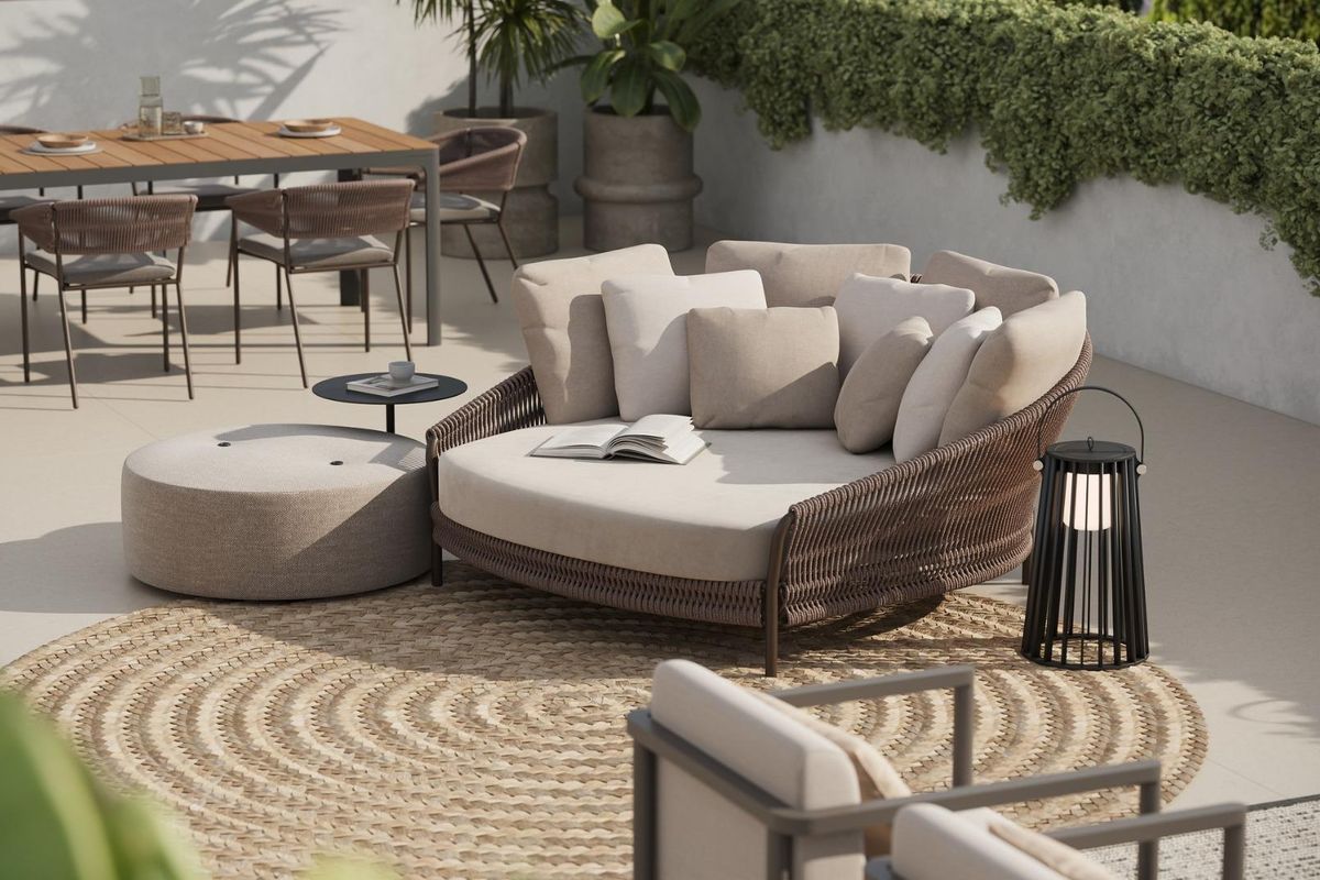 Lobby area of the Marbella development