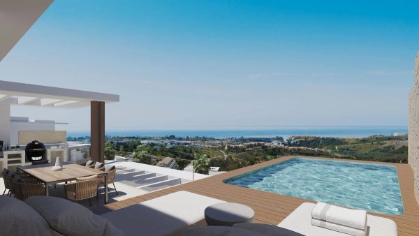 Luxe appartementen in Estepona met prachtig uitzicht op zee