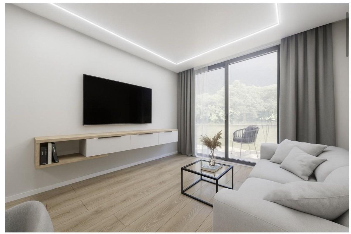 Living room of 1-bedroom Torrevieja apartment