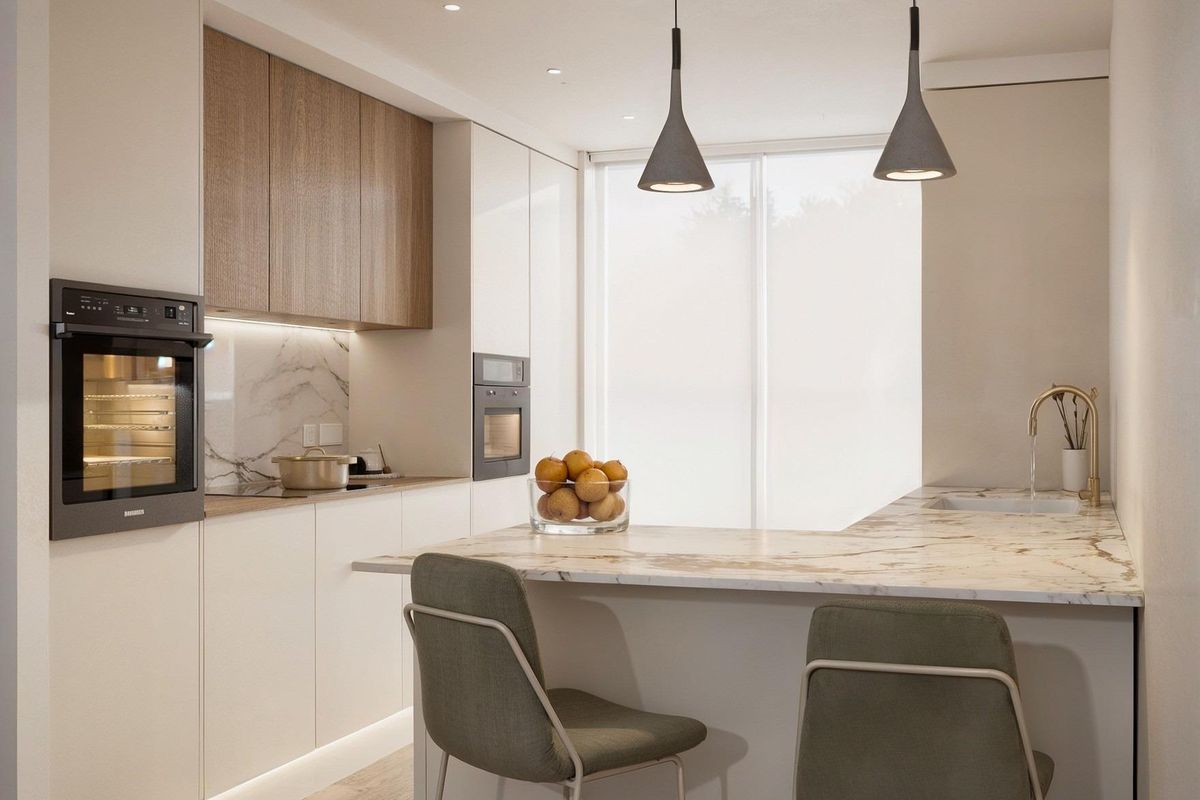 La Nucia apartment building exterior view