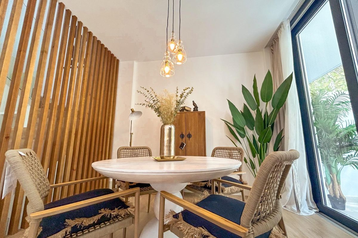 Badezimmer im Stadthaus in Málaga