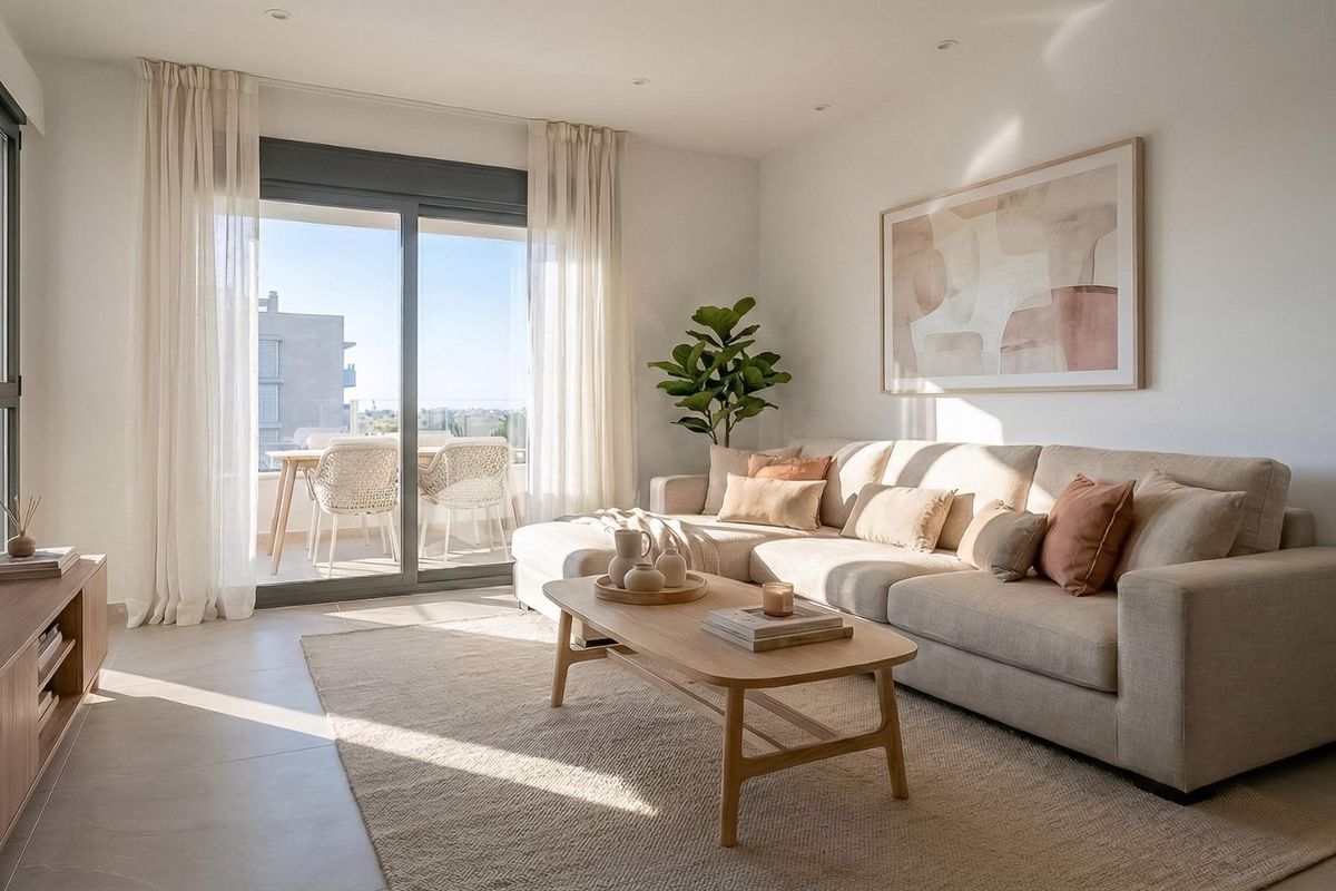 Bedroom with natural light