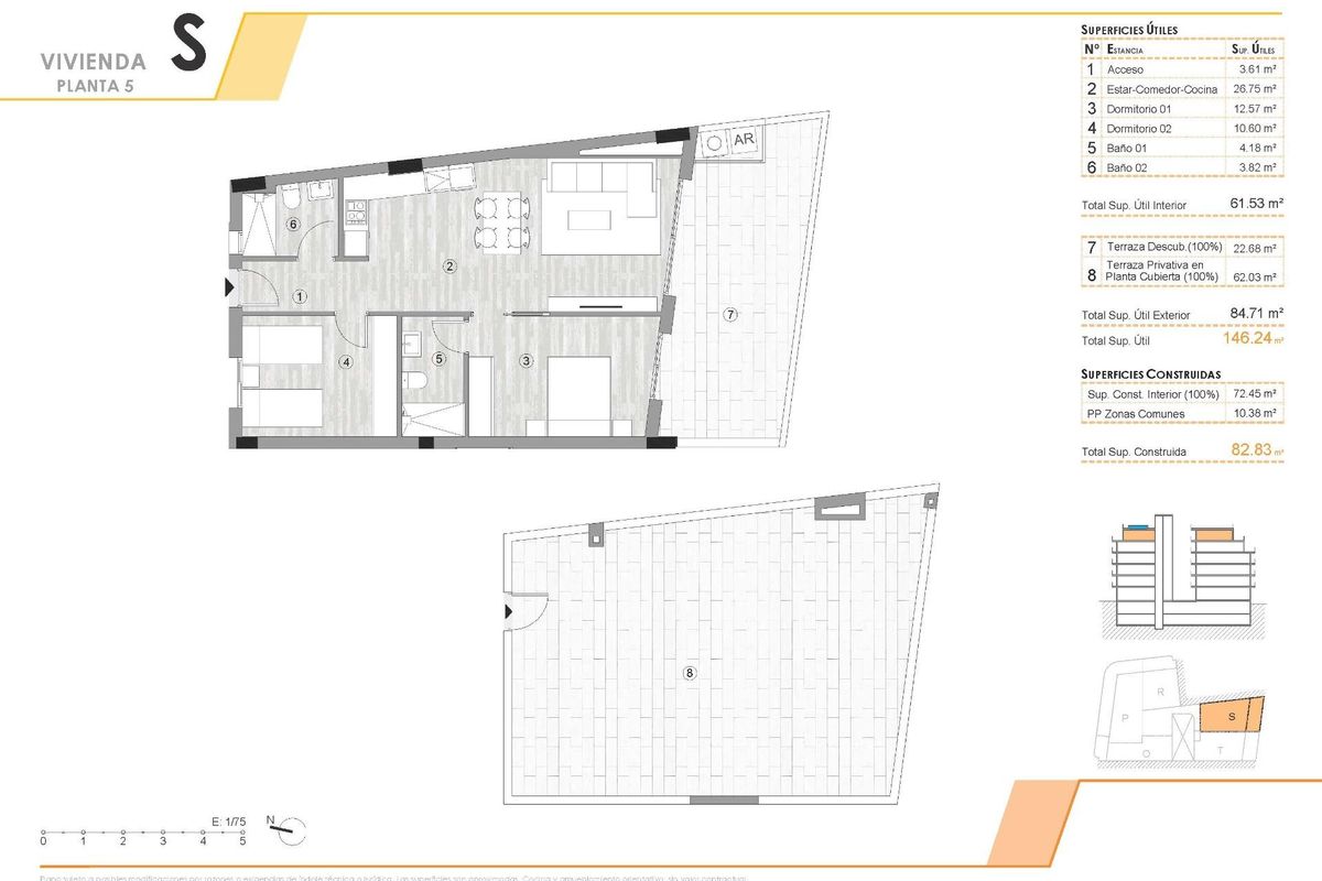 2-Bedroom Penthouse in Torrevieja