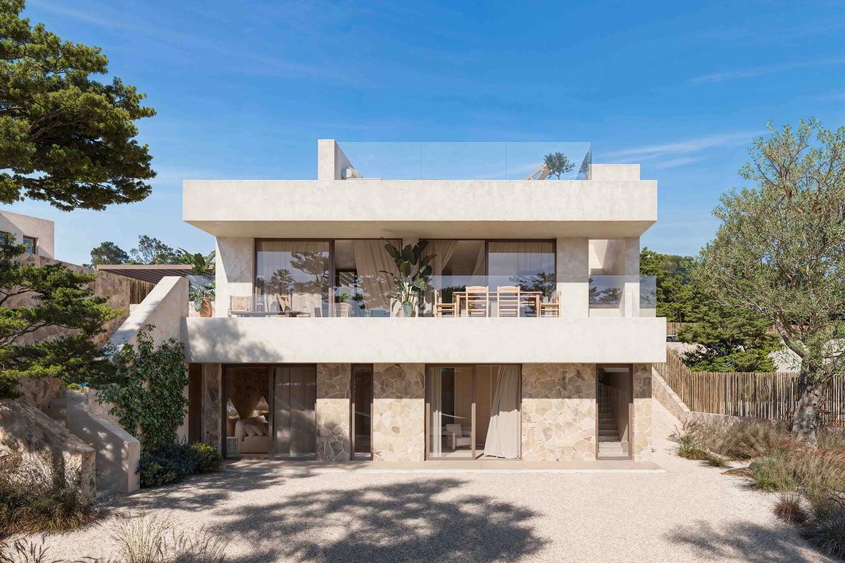 Modern kitchen design in Costa Blanca villa