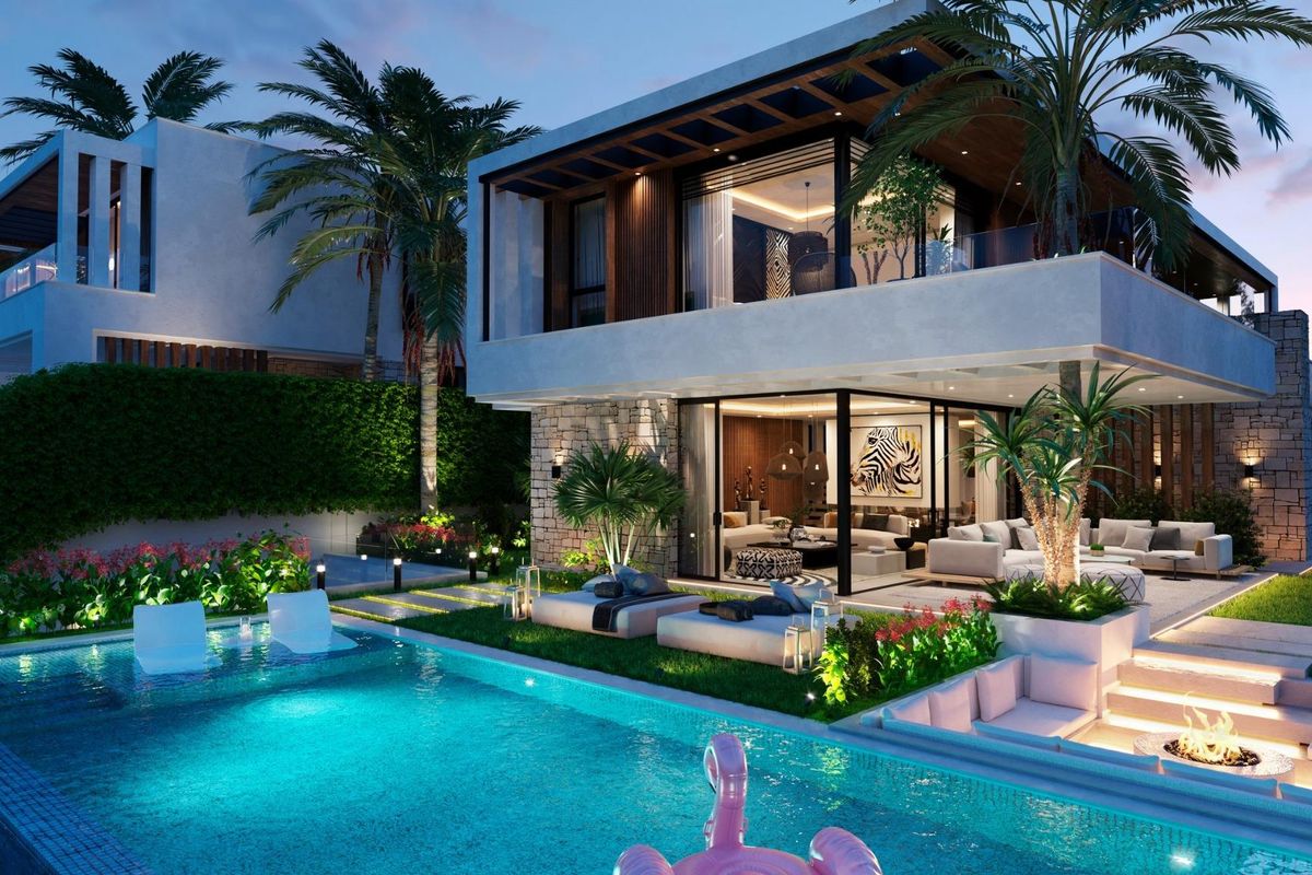 Luxury villa with sea views in Benalmádena