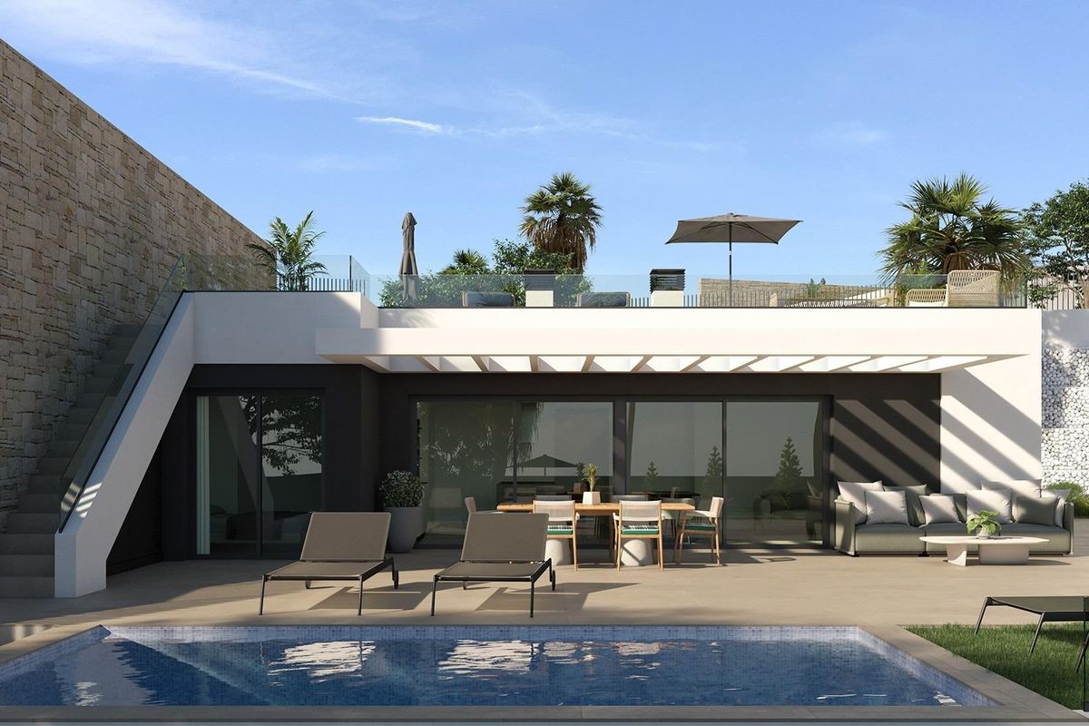 Badezimmer der Villa in Mutxamel