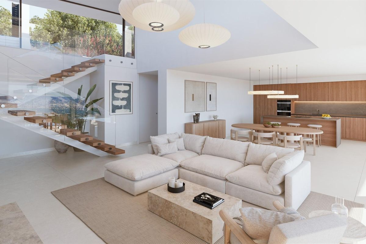 3-Schlafzimmer Villa Benitachell Meerblick - Bild 7