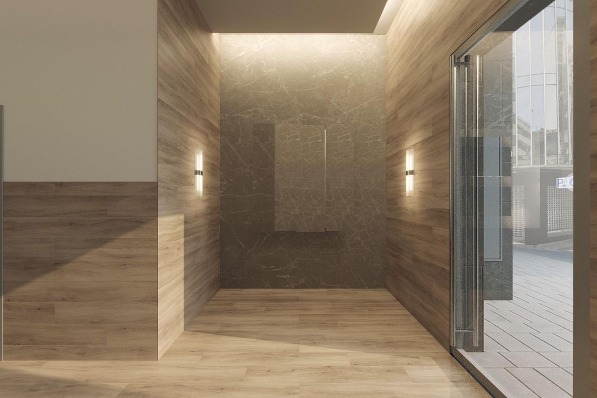 Lift access to all floors in apartment building