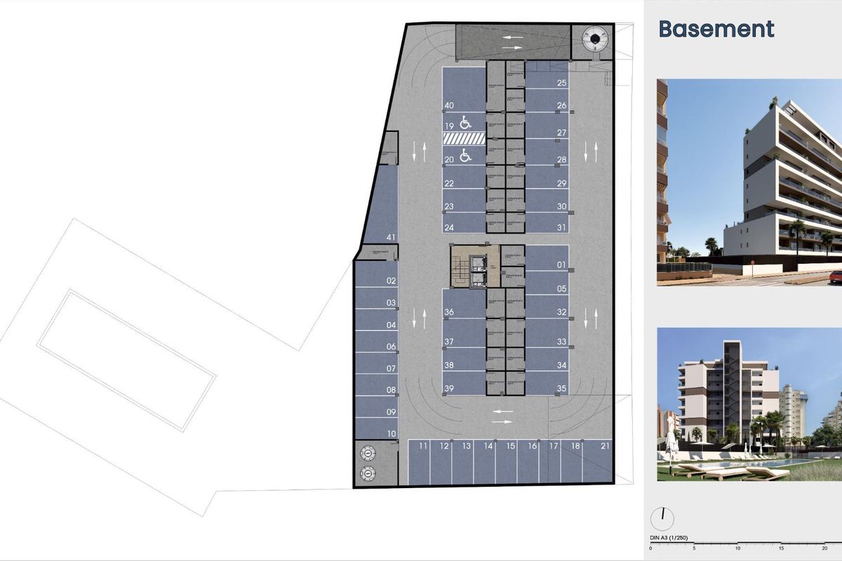 Guardamar penthouse near beach and marina
