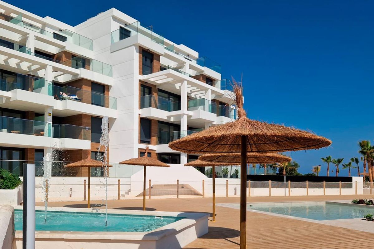 Denia apartment complex near L´Estanyo beach