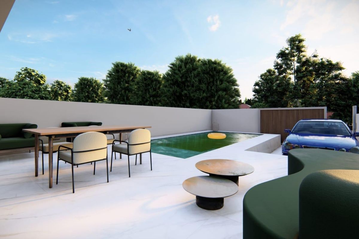 Interieur van de 2-slaapkamer town house