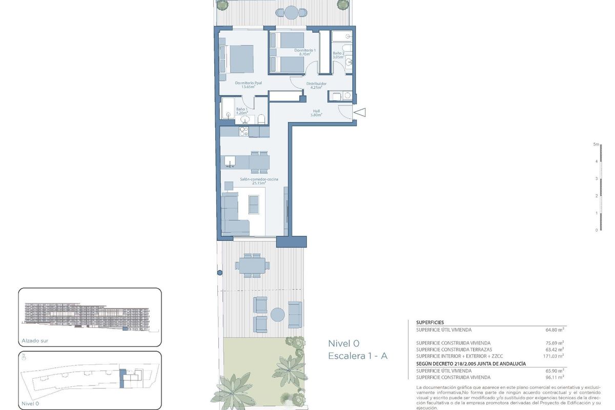 Infinity zwembad uitzicht Fuengirola complex
