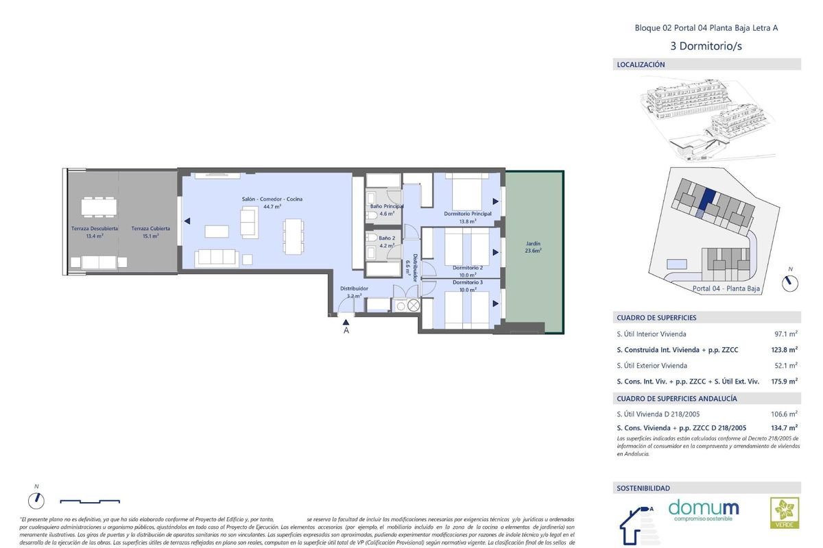 Private parking space for residents