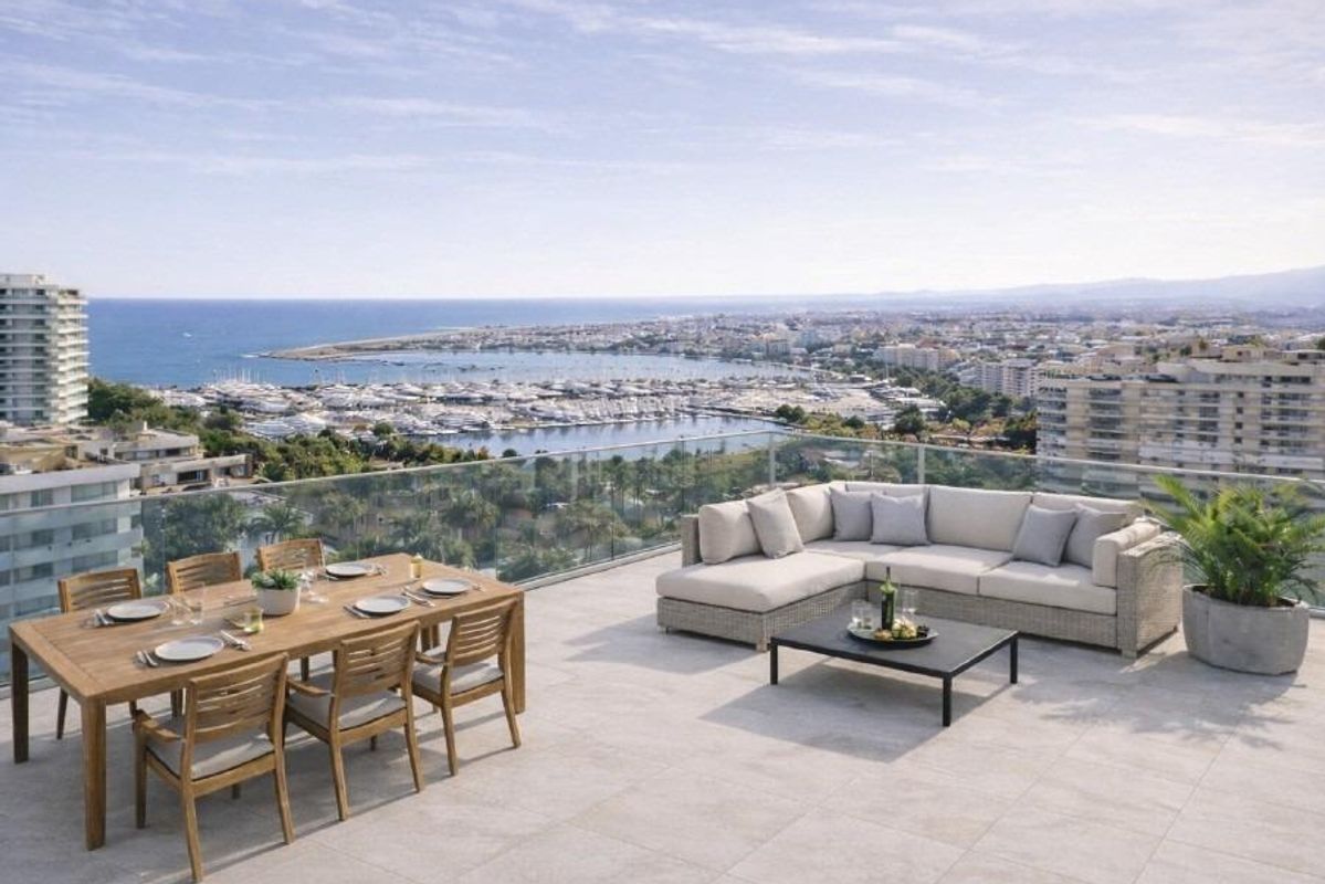 Penthouse met terras in Torrevieja