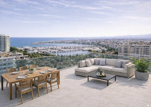 Penthouse met terras in Torrevieja