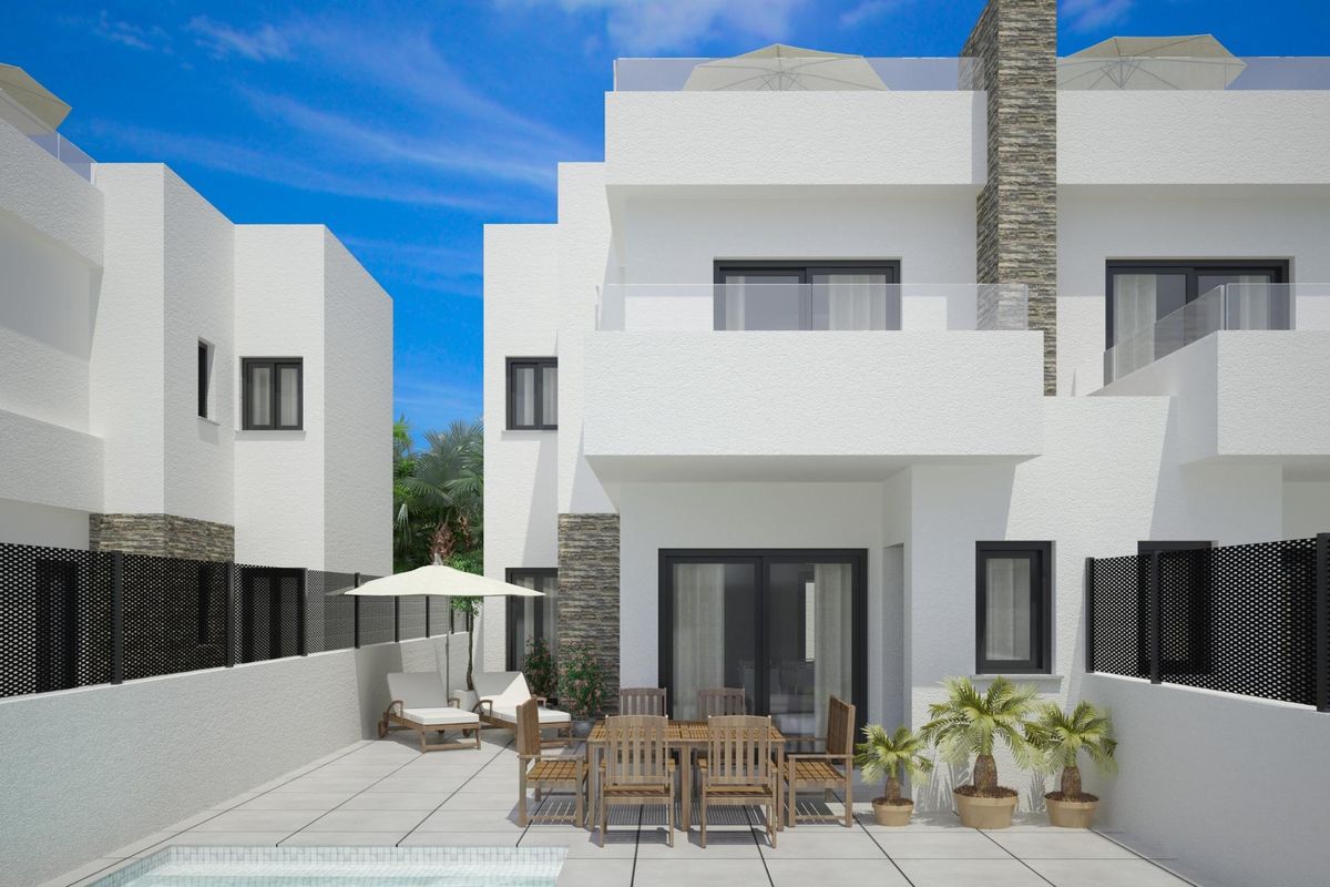 Moderne keuken in villa Orihuela