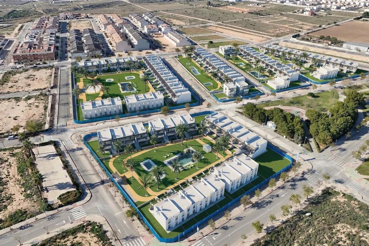 Schlafzimmeransicht des Bungalows in Pilar