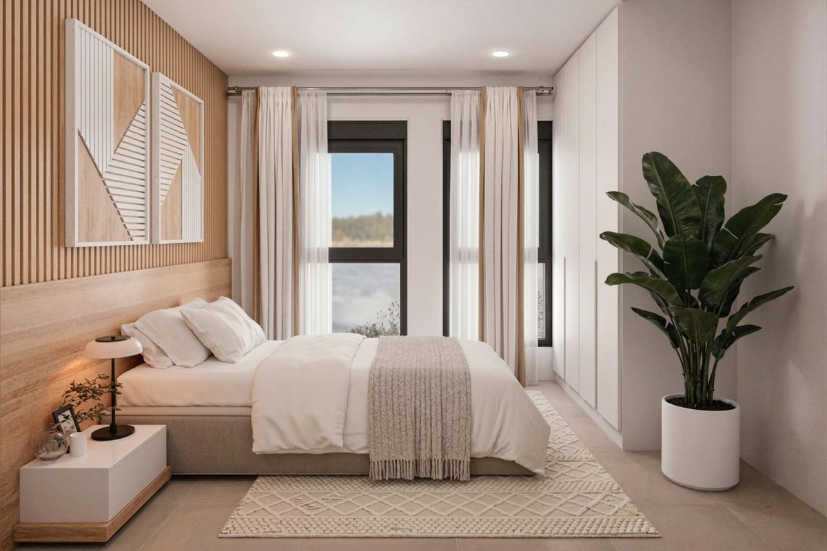 2-Schlafzimmer Villa Mazarron Solarium - Bild 13