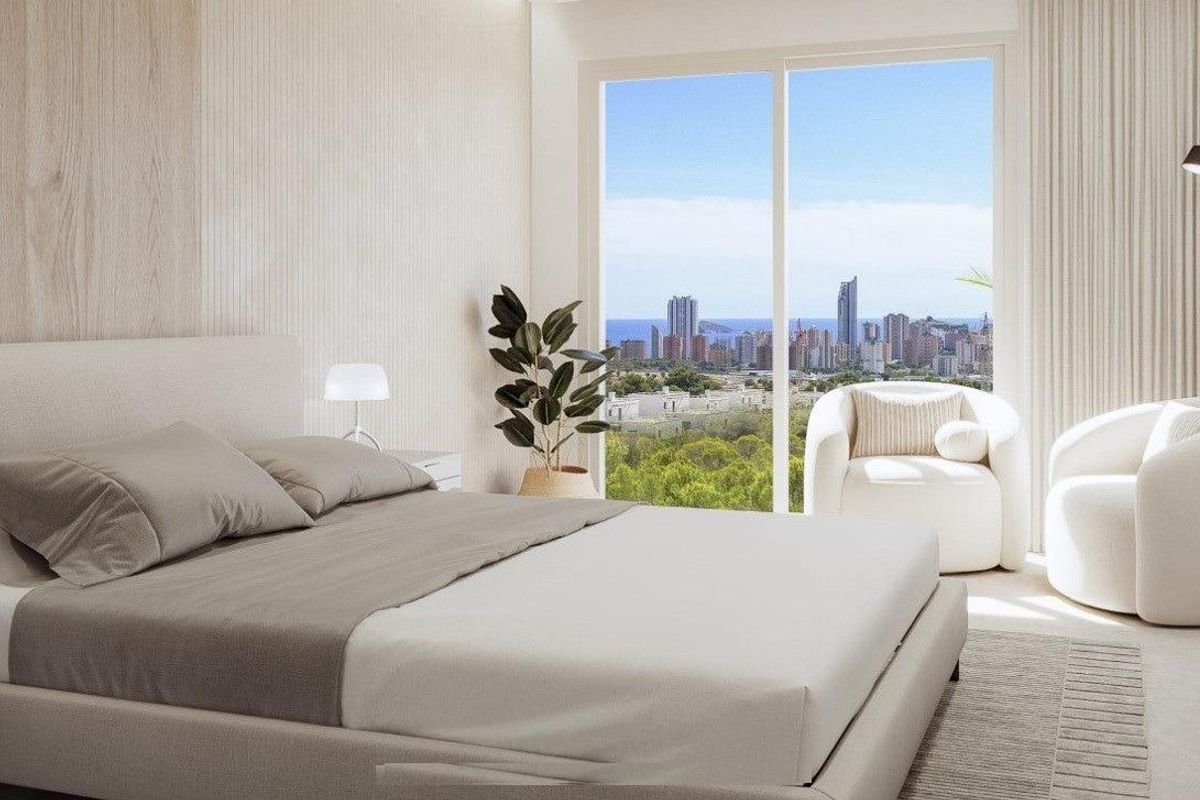 2 Hálószobás Apartman Finestrat Terasz - Kép 6