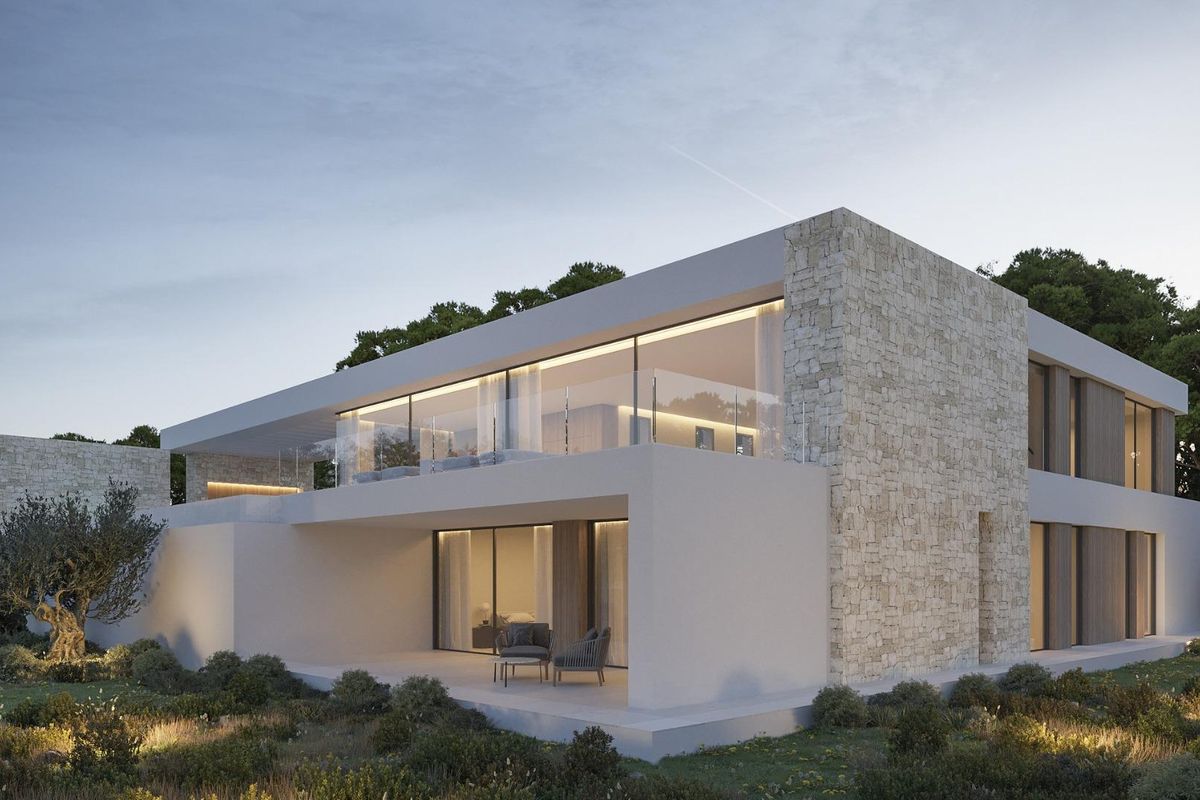Villa met infinity zwembad in Moraira