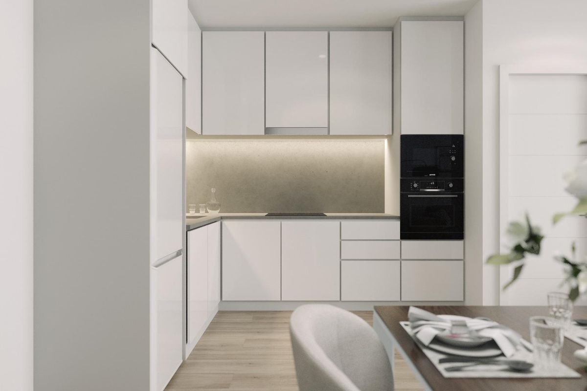 Modern exterior design of Torrevieja apartment