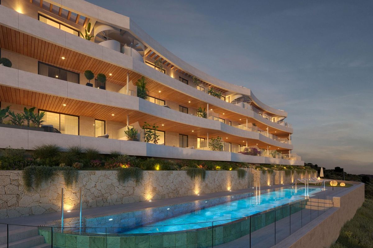 Modern kitchen in Rincon apartment