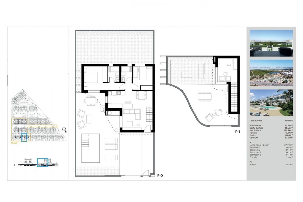 Wohnzimmer mit Terrassenzugang