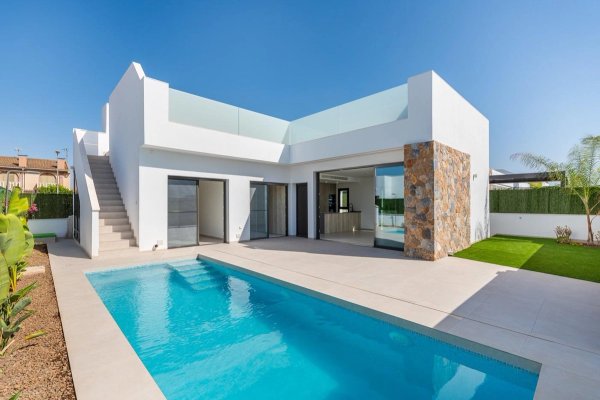 Modern villa exterior in San Javier