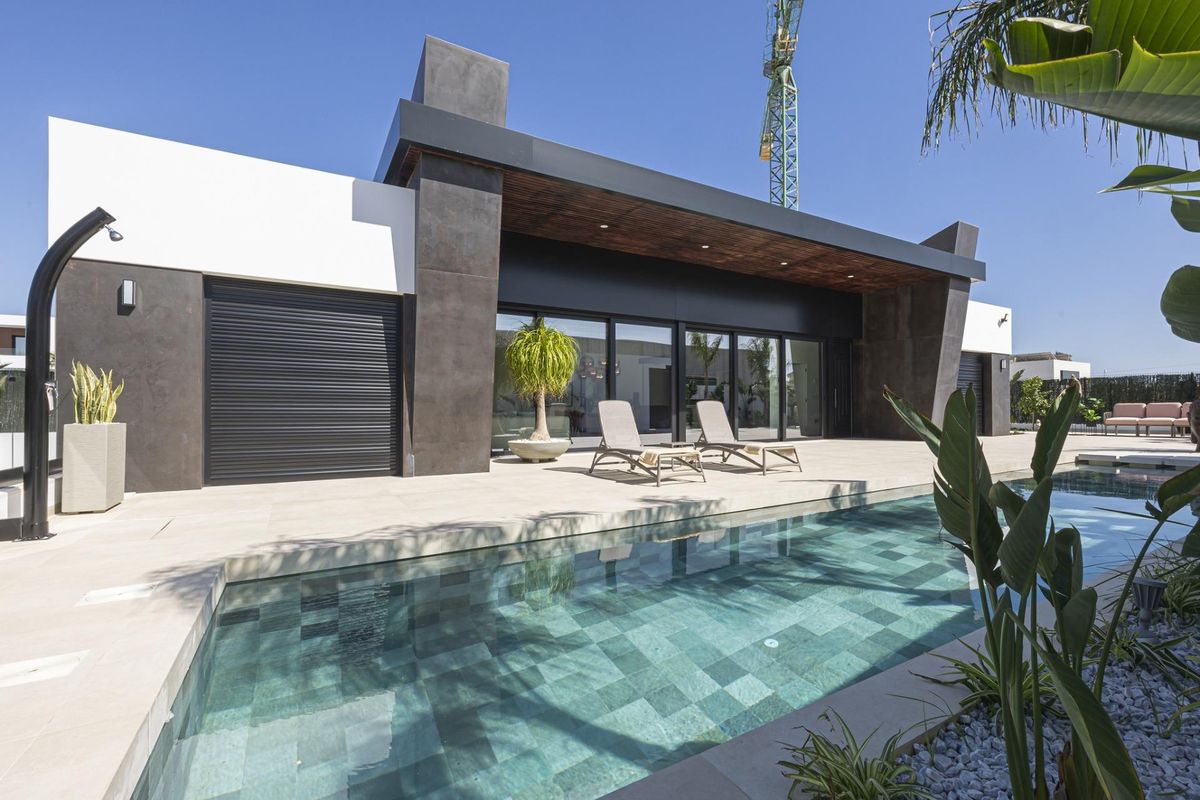 Schlafzimmer der Villa in Ciudad Quesada