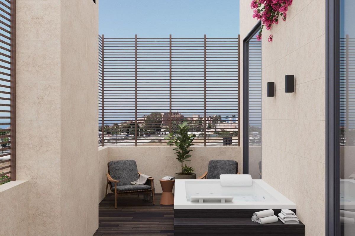 3-Schlafzimmer Penthouse Estepona Terrasse - Bild 10