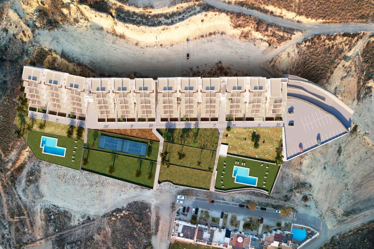 Nieuwbouwappartementen met uitzicht op zee in Vera Playa, Almería