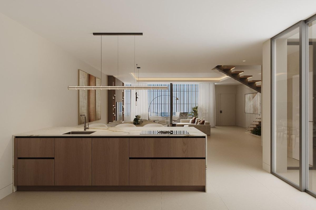 Dining area in Marbella town house