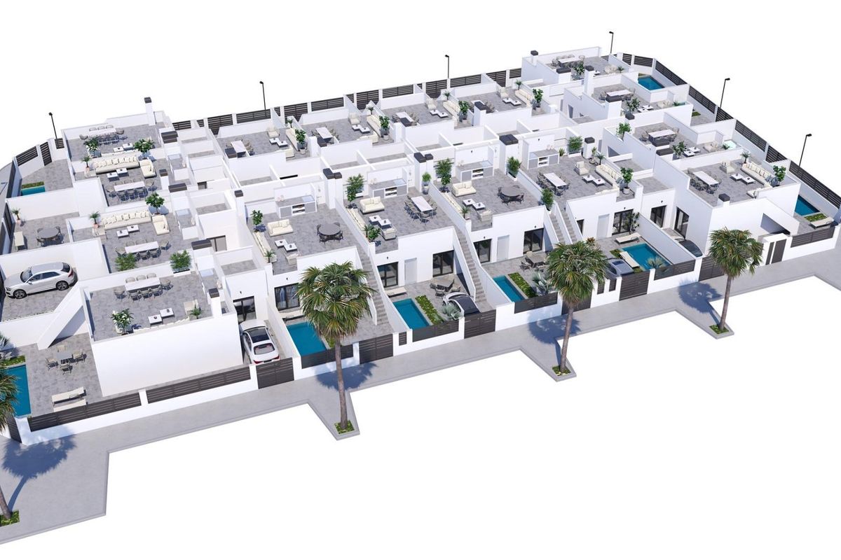 Torre Pacheco quad's open-plan layout