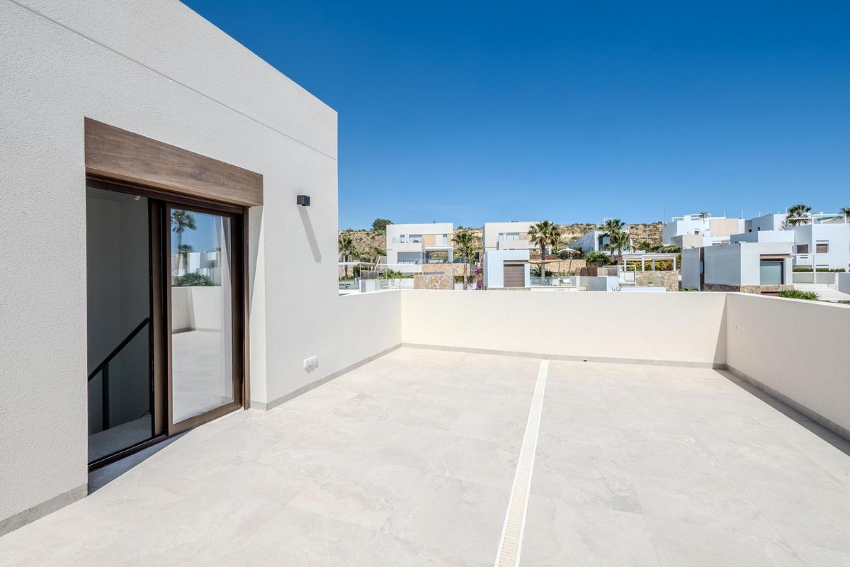 Luxuriöses Wohnzimmer der Villa in Algorfa