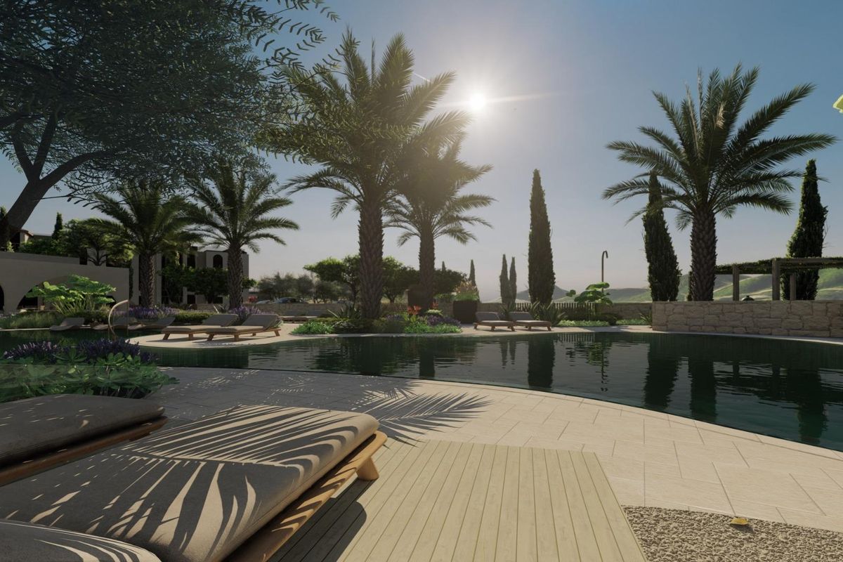 Modern kitchen in Monda penthouse