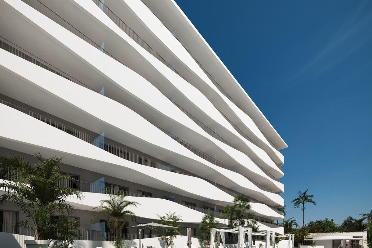 Közösségi medence Fuengirola apartman