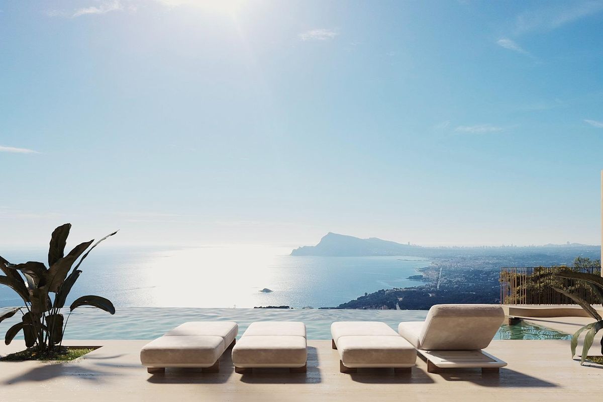 Villa met zeezicht in Altea Hills