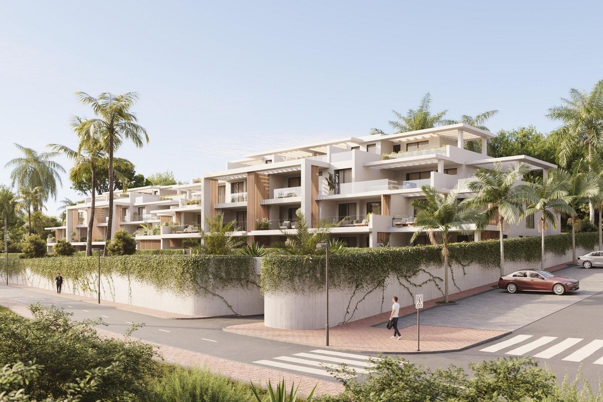 Nybygget boligkompleks nær Estepona