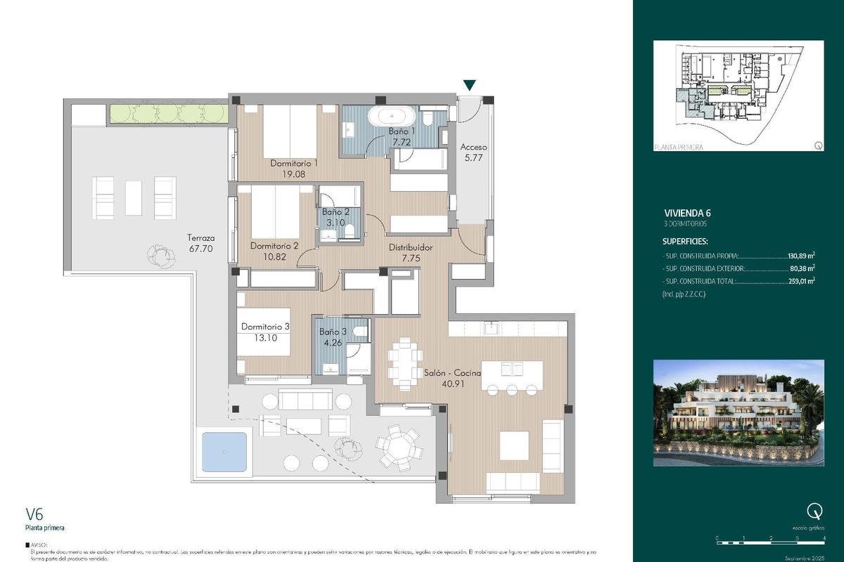 Parkeergarage in penthouse complex Marbella