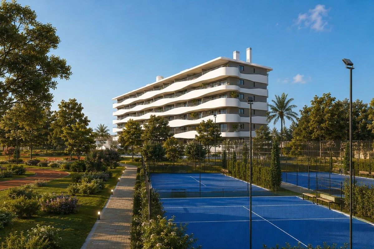 Modern apartman belső tér Fuengirola