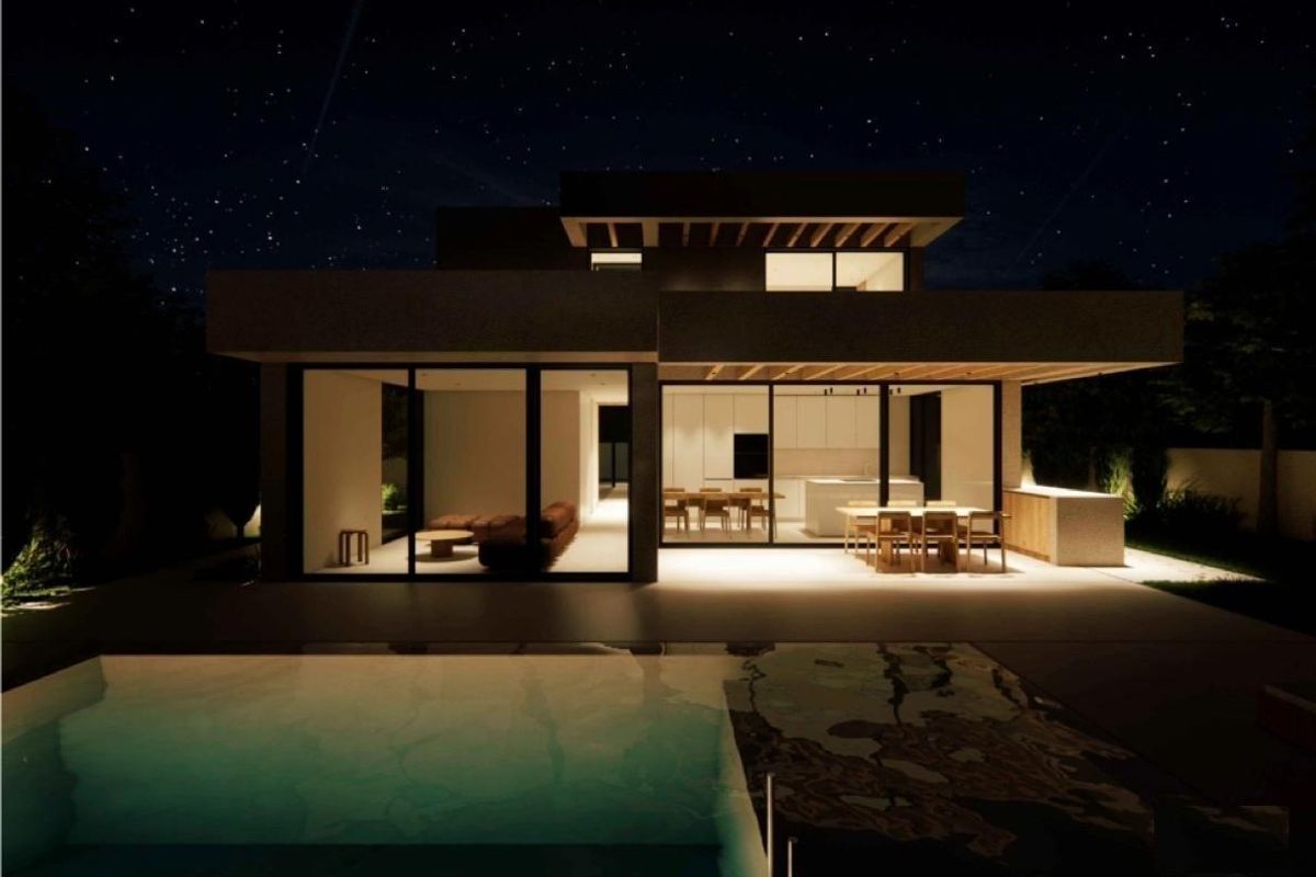 Inkomhal van villa in Polop