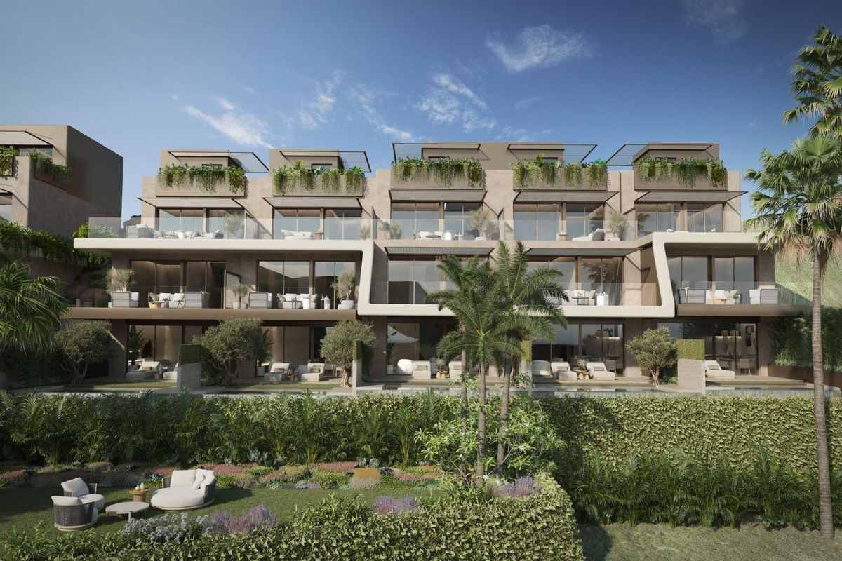 Spacious living area in Marbella property