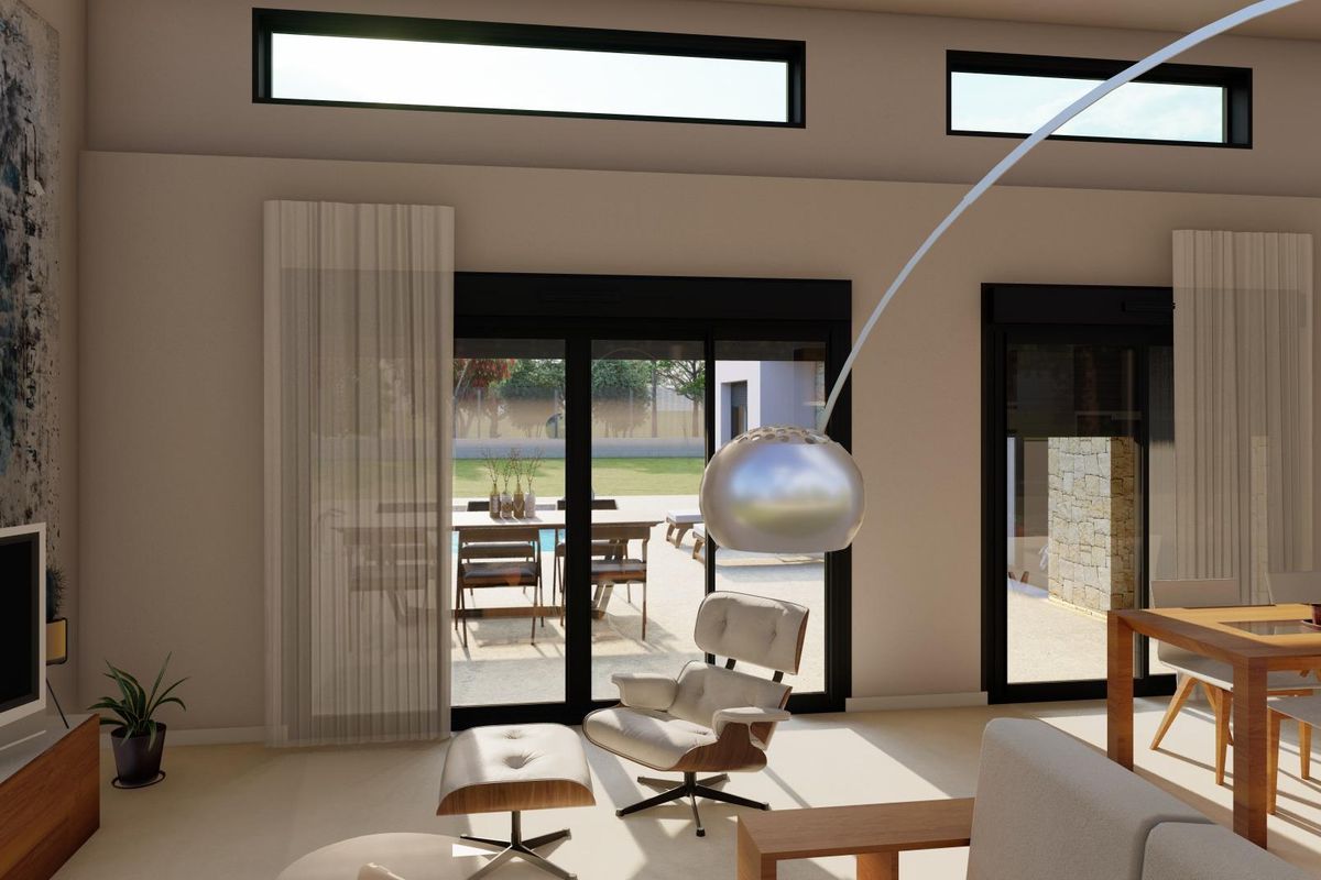 Fully equipped kitchen in Pinoso villa