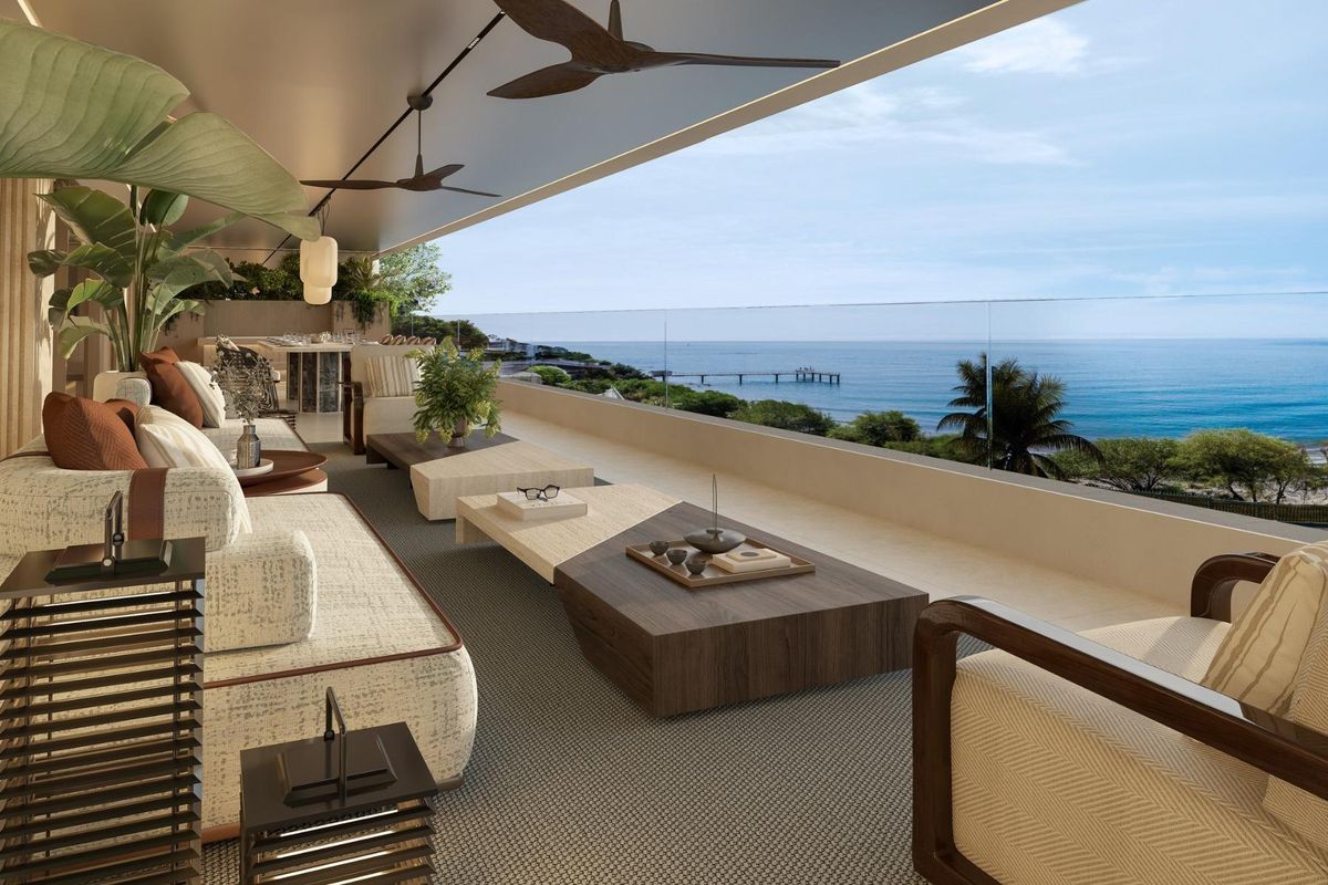 Ground floor apartment Estepona sea view