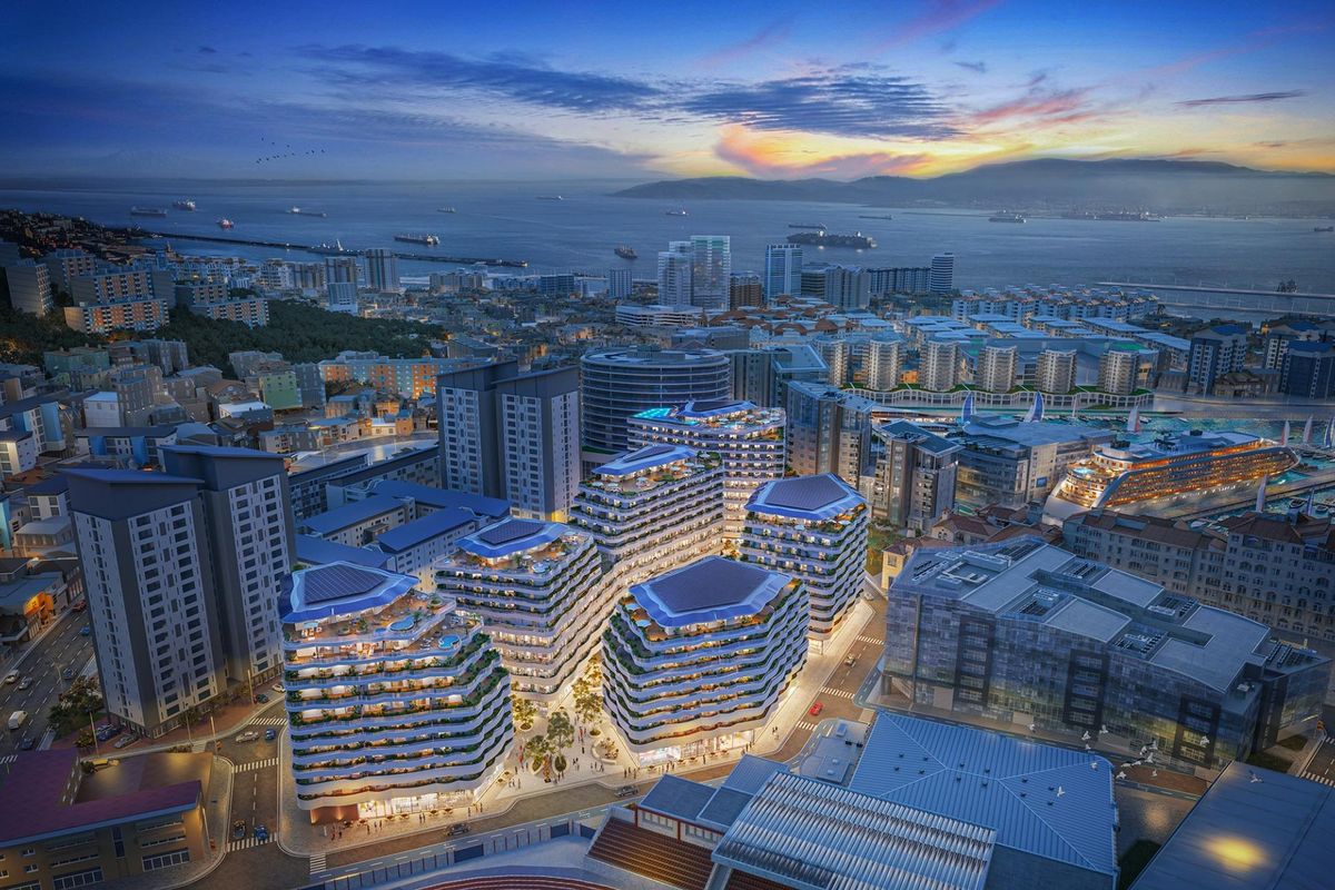 Luxus apartman terasz kilátással La Linea