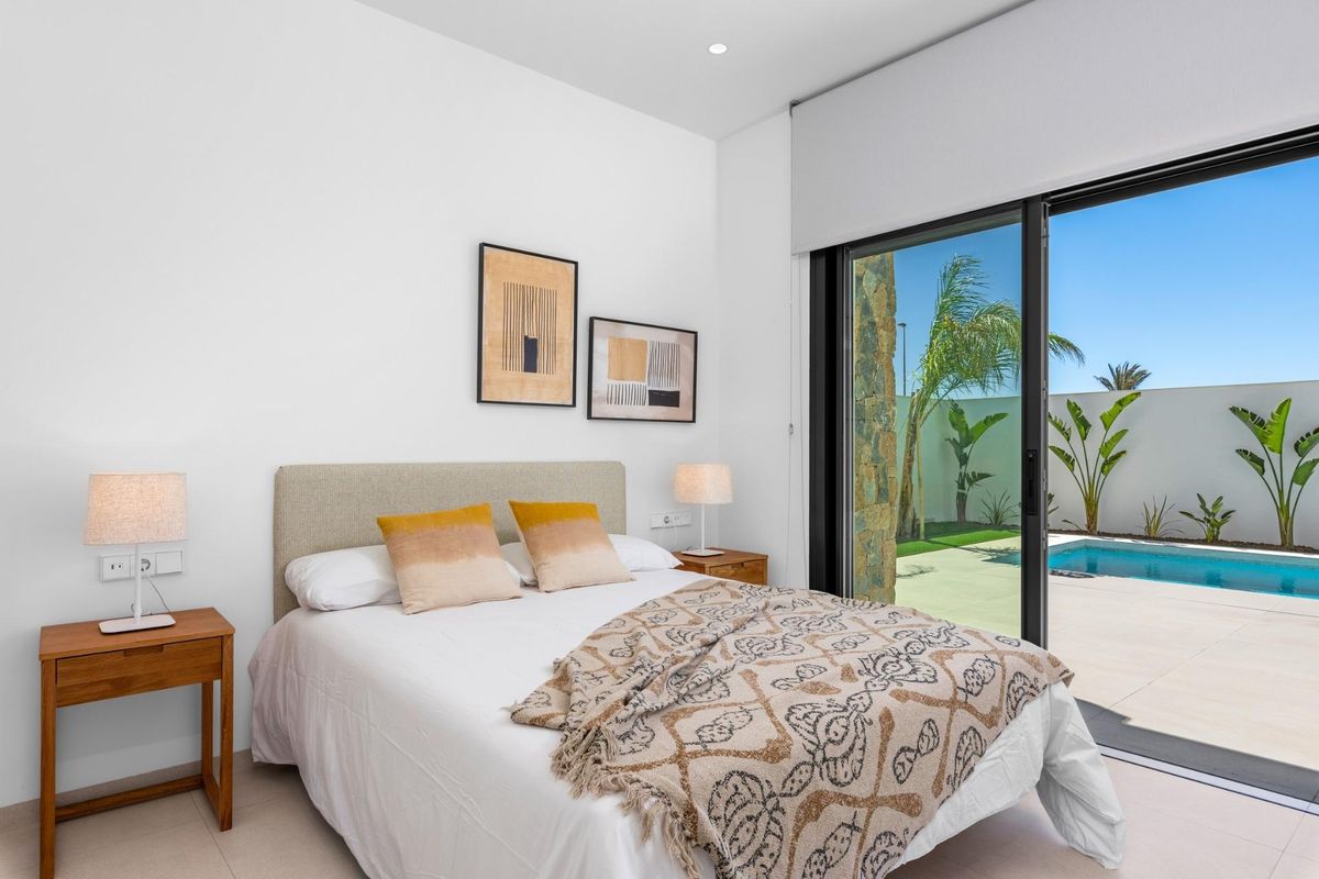 Villa entrance in San Javier