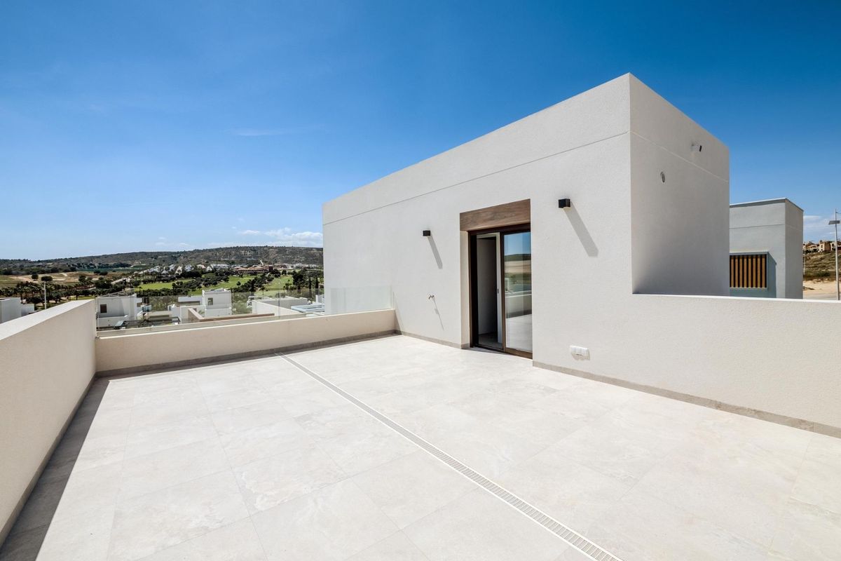 Schlafzimmer der Villa in Algorfa
