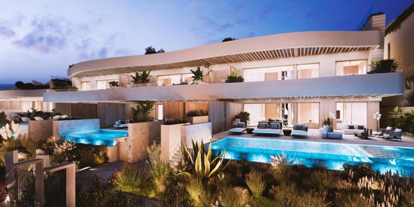 Modern appartement op de begane grond in Marbella met een prachtig tuin- en zwembadgebied. Perfect voor ontspanning.